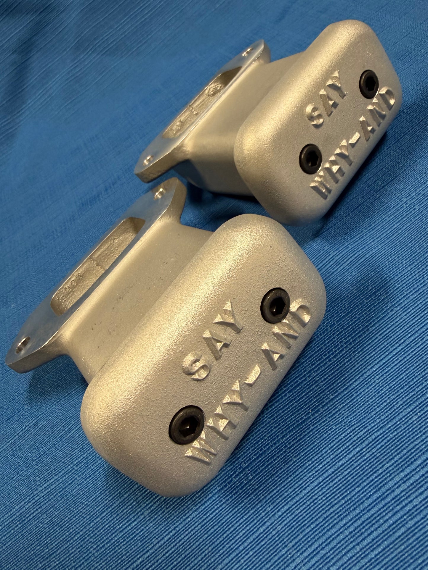 SAY WHY-AND 90 degree Valve Cover Breathers Pair